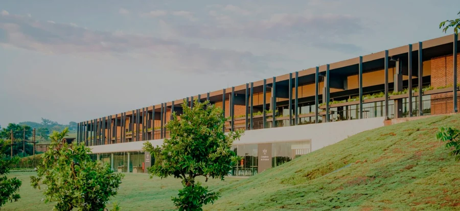 fachada do clara ibiuna para eventos corporativos